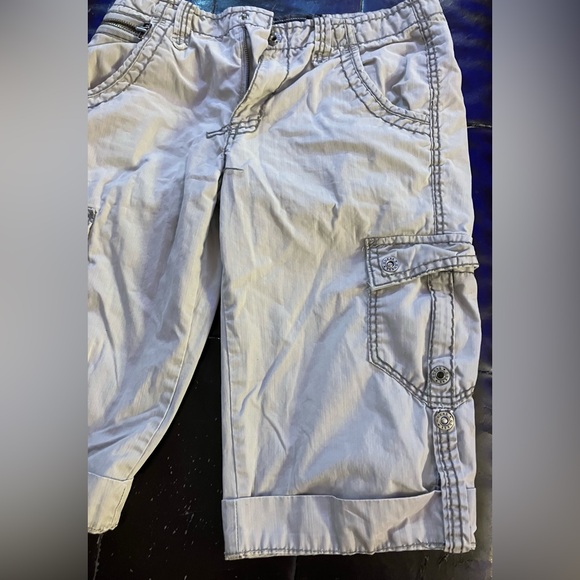 Men’s long cargo shorts size 33 - Picture 5 of 9